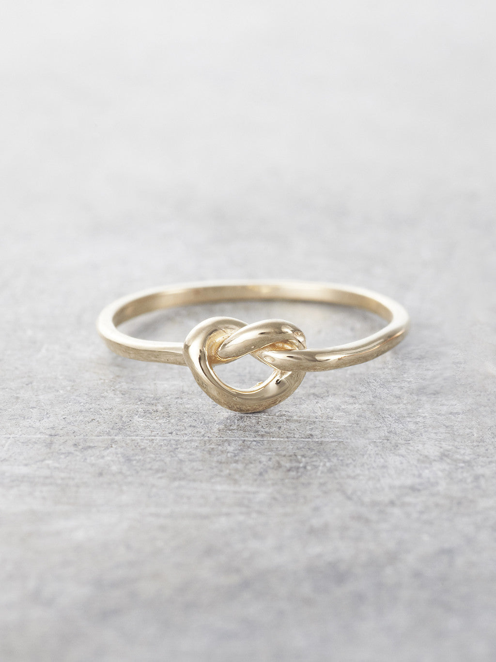 14K Promise Knot Ring - LUNESSA